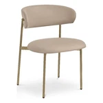 Meridian Furniture Lupita Taupe Vegan Leather Dining Chair (set Of 2) New. Price: $333.75.