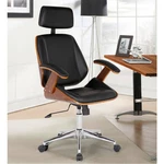 Century Black Faux Leather Adjustable Swivel Office Chair New. Price: $349.91.