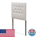 Baxton Studio Windsor Modern And Contemporary Greyish Beige Fabric Upholstered New. Price: $131.32.