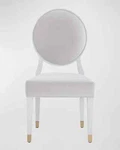 Miranda Kerr Home Love Joy Bliss Oval Side Chairs, Set Of 4 Open. Price: $2299.00.