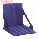 Portable Stadium Seat Cushion With Backrest, Blue New. Price: $21.56.