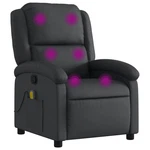 Recliner Chair Wingback Reclining Sofa Seating Furniture Real Leather Vidaxl New. Price: $350.99.