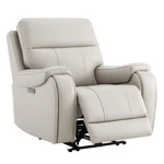 Chita Large Power Zero Gravity Recliner Chair, Genuine Leather W/cupholders New. Price: $764.99.