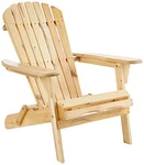 Home NE2136NCHAIR Adirondack Chair, Wood Used. Price: $129.47.