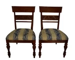 Ethan Allen British Classics Dining Side Chairs Carved Maple #29-6500 #260 Used. Price: $495.00.