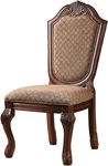 Acme Traditional Set Of 2 Side Chair With Fabric And Cherry Finish 04077A New. Price: $430.73.