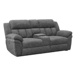 Benjara Diko 86" Power Recliner Loveseat- Cupholders- Storage Console- Gray New. Price: $1661.44.