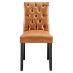 Modway Duchess Solid Wood And Vinyl Dining Chairs Tan (set Of 2) New. Price: $220.16.