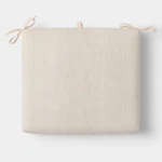 18"X3" Natural Weave Outdoor Chair Cushion - Threshold New. Price: $35.00.