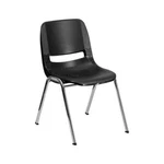 Flash Furniture Stacking Chairs RUT-14-BK-CHR-GG New. Price: $69.99.