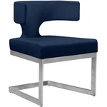 Meridian Furniture Alexandra Navy Velvet Dining Chair New. Price: $198.15.