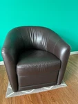 Giada Swivel Accent Chair Natuzzi Editions Used. Price: $1450.00.