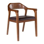 Boraam Rasmus Dining Arm Chair Chestnut Wire Brush New. Price: $158.37.