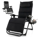 Giantex Zero Gravity Chair With Patio Cushions, Adjustable Folding Reclining Lou New. Price: $44.99.