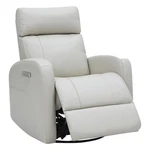 Chita Leather Power Swivel Glider Recliner Chair,comfortable Nursery Rocker New. Price: $599.99.