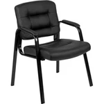 Flash Leathersoft Executive Reception Chair/metal, Black CH-197221X000-BK-GG New. Price: $149.99.