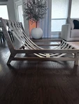 Lovesac Pillowsac Chair Frame Light Wood Beige Indoor Living Room Furniture Used. Price: $600.00.
