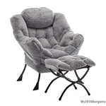 Seshinell Lazy Chair With Ottoman, Modern Accent Loung. Price: $150.99.