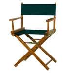 Casual Home Director's Chair ,honey Oak Frame/hunter Green CANVAS,18" - Class... New. Price: $90.22.