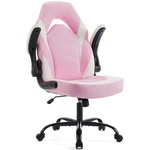 Sweetcrispy Computer Gaming Desk Chair - Ergonomic Lumbar Medium, Pink New. Price: $117.79.