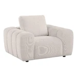 Coaster Burnett Chenille Upholstered Wide Arm Accent Chair In Ivory New. Price: $620.58.