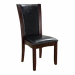 Benjara 20" Contemporary Leather Parson Style Side Chair In Brown (set Of 2) New. Price: $307.85.
