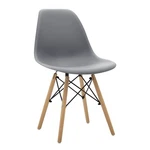 Canglong Modern Mid-century Shell Lounge Plastic Dsw Natural Wooden Legs For Kit New. Price: $98.95.