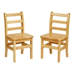 ECR4KIDS 3-RUNG Ladderback Classroom Chair, 14IN Seat, Honey New. Price: $191.99.