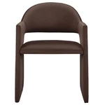 Talia Performance Velvet Dining Armchair Modern Accent Chocolate Brown New. Price: $209.62.