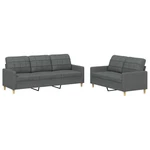 Sofa Set With Cushions Sectional Couch For Living Room Fabric Vidaxl New. Price: $459.99.