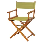 Casual Home 18" Director's Chair Honey Oak Frame With Olive Canvas New. Price: $72.97.