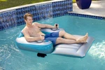 Splash Runner Motorized Inflatable Lounger Pool/lake Chair Float W/ New. Price: $198.59.