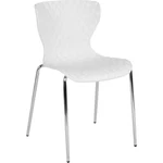 Flash Furniture Lowell Design White Plastic Stack Chair LF-7-07C-WH-GG New. Price: $89.99.