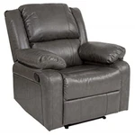 Flash Furniture Harmony Series Gray Leather Recliner BT-70597-1-GY-GG New. Price: $494.99.