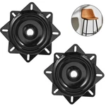 Jeuihau Pack 6.25 Inches Bar Stool Swivel Plate, Black Stoosl 6.5INCH New. Price: $28.45.