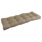 Blazing Needles Twill Tufted Bench Cushion 51IN X 19IN Toffee Count New. Price: $66.85.