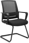 Clatina Office Guest Chair W/ Lumbar Support & Mid Back Mesh For Reception Room New. Price: $59.99.