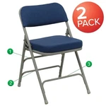 Flash Furniture 2-PK Hercules Premium Navy Folding Chair 2-HA-MC320AF-NVY-GG New. Price: $139.99.