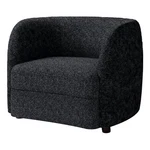 Pemberly Row 37 Inch Accent Chair Plush Black Boucle Curved Kidney Shape New. Price: $857.99.