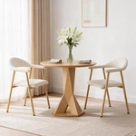 Dining Chairs Set Of 2, Linen Fabric Upholstered Kitchen Side New. Price: $158.39.