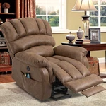 Big Tall Large Electric Power Lift Recliner Chair Extended Footrest Massage Heat New. Price: $454.99.