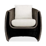 Uttermost 23932 Tropic 31"W Wicker Framed Acrylic Lounge Chair - / Oyster New. Price: $2155.20.