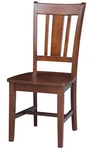 International Concepts C581-10 San Remo Splat Back Chair, Espresso (set Of 2) Open. Price: $144.79.