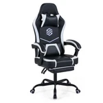 Gaming Chair Height Adjustable Computer With Headrest Ergonomic Office Tas New. Price: $139.23.