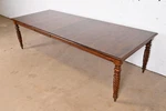 Ethan Allen British Colonial Solid Maple Extension Dining Table, Refinished Seller. Price: $4995.00.