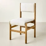 Dowel Leg Upholstered Armless Dining Chair - Cream Hearth & Hand New. Price: $89.99.
