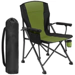 Ling Rong Oversized Folding Camping Chair For Adults Supports 450 Lbs New. Price: $97.11.