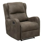 Lexicon Durant Polished Microfiber Manual Recliner Chair Brown New. Price: $338.36.