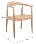 Safavieh Sijo Rattan Peel Accent Chair, Reduced Price 2172779291 ACH1007A Open. Price: $215.00.