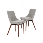Canglong Upholstered Fabric Chairs And Solid Wood Legs For Kitchen Dining Bedroo New. Price: $190.73.